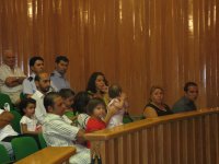 garipoli, Garofalo e Miano in aula con i familiari