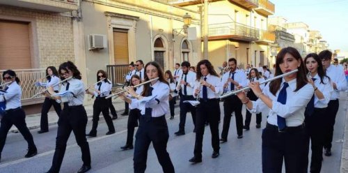 Foto archivio, sfilata Raduno Bandistico 2022