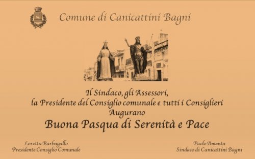 Auguri Buona Pasqua Canicattini