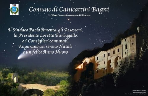 Comune di Canicattini Bagni Auguri Natale 2023
