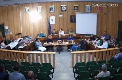 Seduta Consiglio comunale del 22 settembre 2023