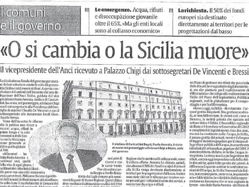 amenta incontro sottosegretari